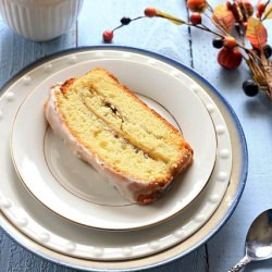 Apple Tea Cake with Lemon Glaze