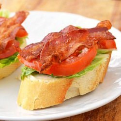 Open Faced BLTs