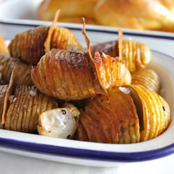 Baby Hasselback Potatoes