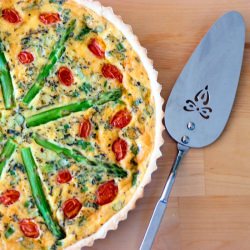 Asparagus and Tomato Tart