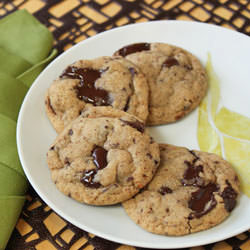 Hazelnut Chocolate Chunk Cookies