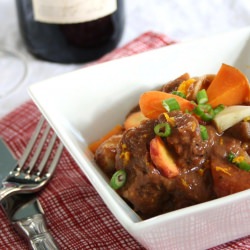 Orange Ginger Beef Stew
