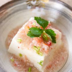 Tofu with Crab Sauce