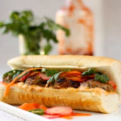 Pork Meatball Bánh Mì