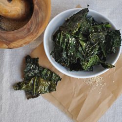 Sesame Salt Kale Chips