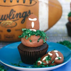 Superbowl Football Cupcakes