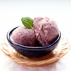 Blueberry Lemon Ice Cream