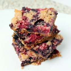 Blueberry Raspberry Bars