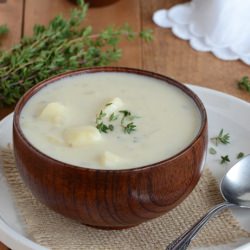 Creamy Potato Onion Soup