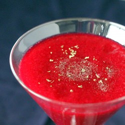Beet, Pear, Orange, and Apple Smoothie