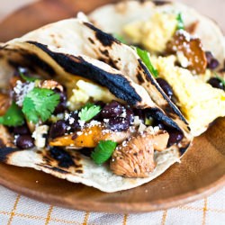 Mushroom Breakfast Tacos