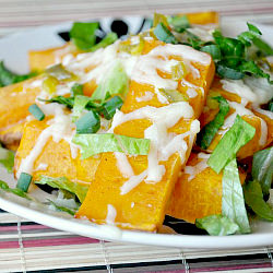 Baked Butternut Cheese Fries