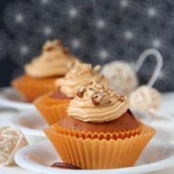 Pecan Pumpkin Cupcake