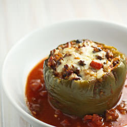 Crock Pot Sausage Stuffed Peppers