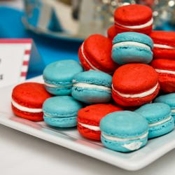 Tropical Punch Macarons