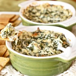 Hot Spinach and Artichoke Dip