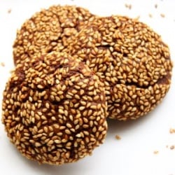 Chocolate Sesame Cookies