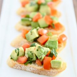 Guacamole Bruschetta