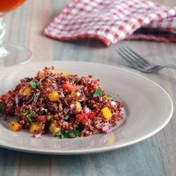 Red Quinoa Salad