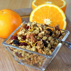Orange Almond Granola