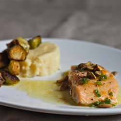 Arctic Char w/ Orange Pistachio