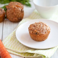Quinoa Carrot Cake Breakfast Muffin