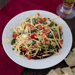 Healthier Seven Layer Dip