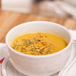 Curried Carrot & Coconut Soup