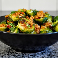 Spicy Brussels Sprouts