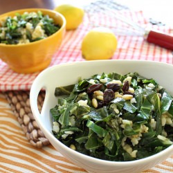 Spicy Collard Greens & Rice