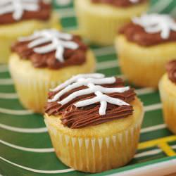 Football Cupcakes