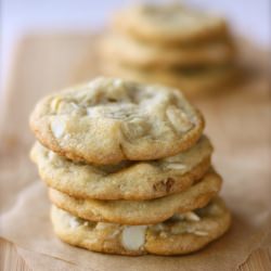 White Chocolate Macadamia Cookies