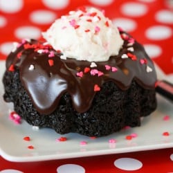 Valentine Baby Bundt Cakes