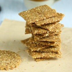 Buckwheat Wasabi Crackers
