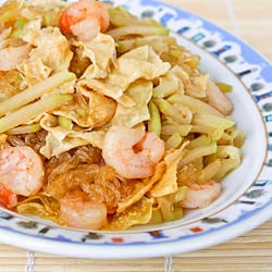 Melon & Vermicelli Stir-fry