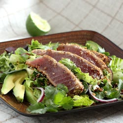 Sesame Seared Ahi Tuna Salad