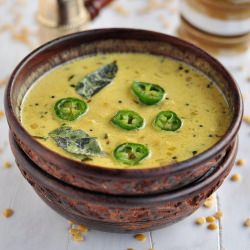 Lentils with Coconut Milk