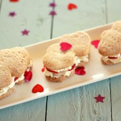 Valentine Shortbread Cookies