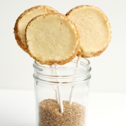 Gold Cookie Pops