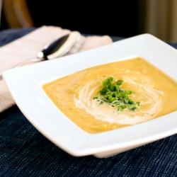 Butternut Squash and Jalapeno Soup