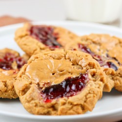 Peanut Butter & Jelly Cookies
