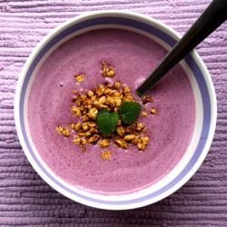Blueberry Buttermilk Soup