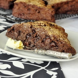 Chocolate Chocolate-Chip Scones