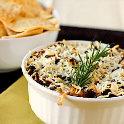 Baked Asiago Hummus