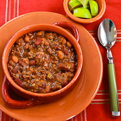 Beef and Refried Bean Chili