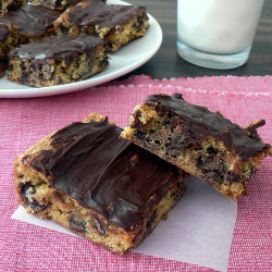 Cheater Chocolate Chip Cookie Bars
