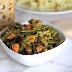 Carrot and Beans Curry