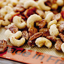 Smoky Candied Nuts and Bacon
