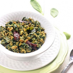 Spinach and Egg Stir Fry