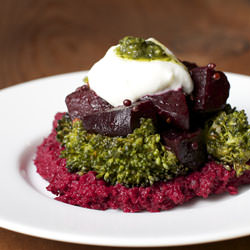 Beet Tower Appetizer